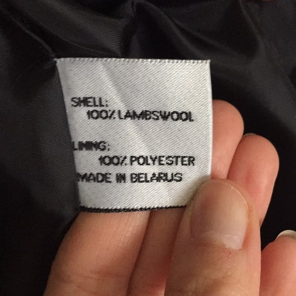 Black Wool Winter Coat - Picture 5 of 5